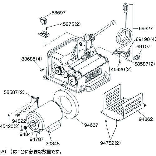 3-Truss - 機械工具・安全保護具通販サイト - / ＲＩＤＧＩＤ 高速管端