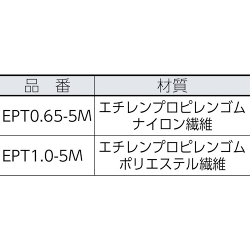 ＳＨＩＢＡＴＡ　ジャバラシート　ＥＰＴ　１．０　５Ｍ　EPT1.0-5M