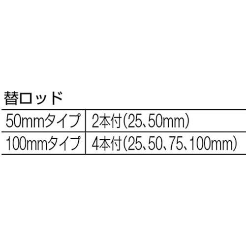 3-Truss - 機械工具・安全保護具通販サイト - / ＳＫ 替ロッド式デプス